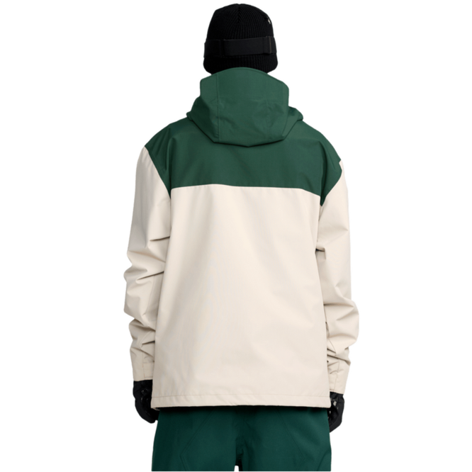 Buckthreeeighty Snowboard Jacke Stone