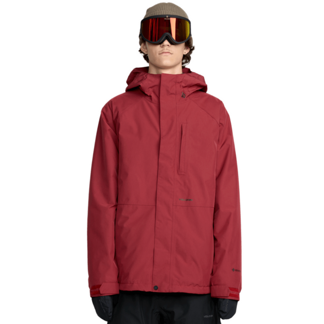 Dua Isolierte Gore-Tex Jacke Gebranntes Rot