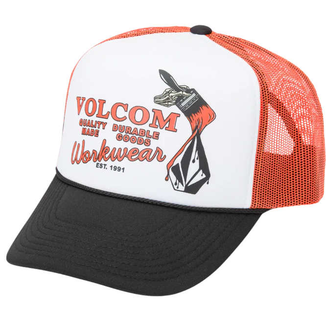 Even Lay Workwear Cap Orange