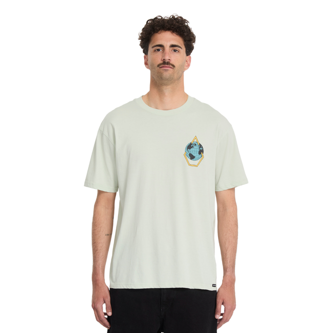 Globular T-Shirt Pale Aqua