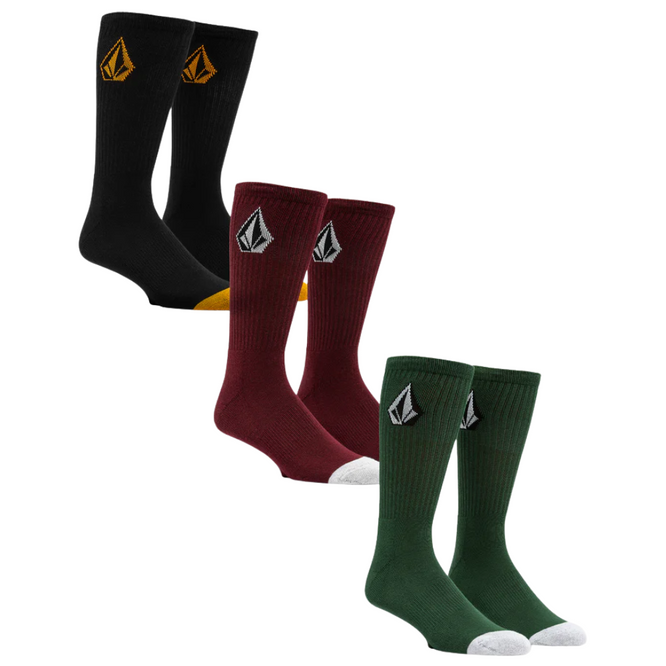 Full Stone Socks 3-Pack Mix