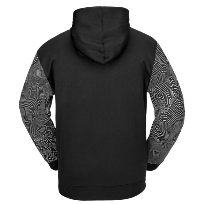 Hydro Riding Hoodie Black Print