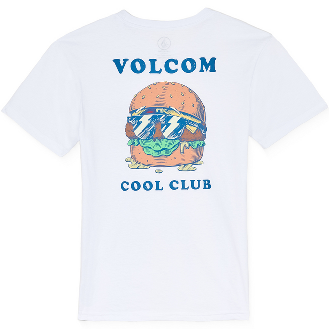 Kids Burgstone Pocket T-Shirt White