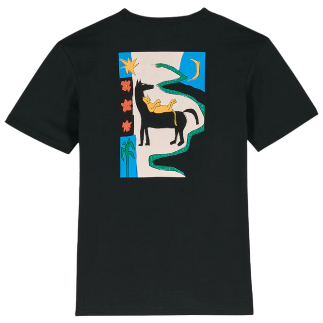 Kids Longosnake T-Shirt Black