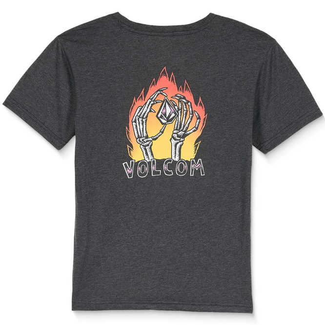 Kids Volfire HTH T-Shirt Heather Black