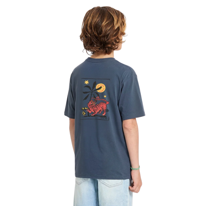 Kids Weirdcard T-Shirt Storm Blue