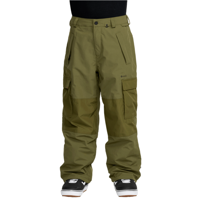 Longo Gore-Tex Snowboard-Hose Dunkel-Olive