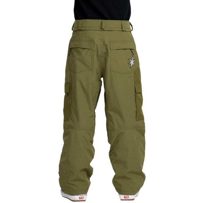 Longo Gore-Tex Snowboard-Hose Dunkel-Olive