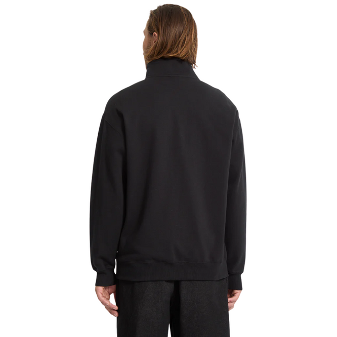 Single Stone Quarter Zip Black