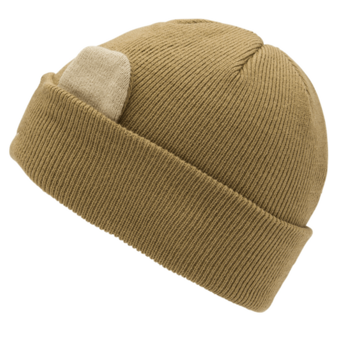 Kids Snow Creature Beanie Bronze