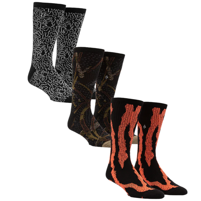 Stoney Socks 3-Pack Multi