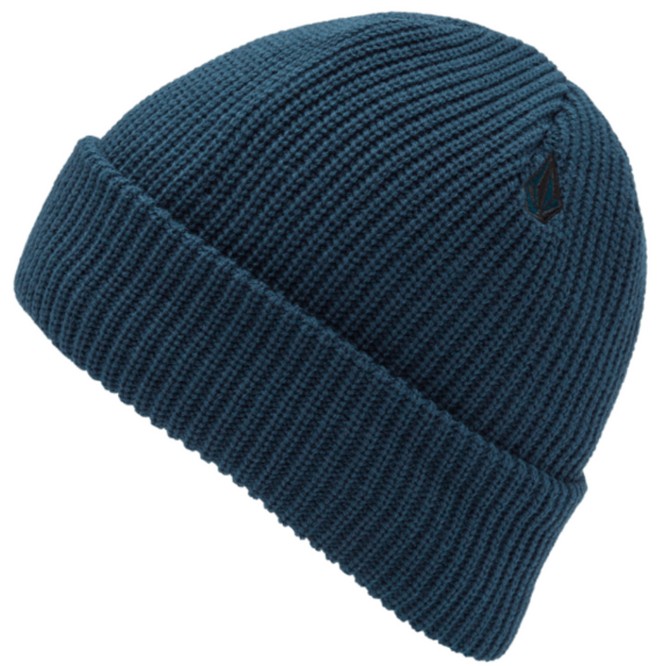 Sweep lined Beanie Deep Blue