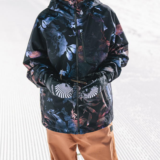 V.Co Nyle Mitts Black Print