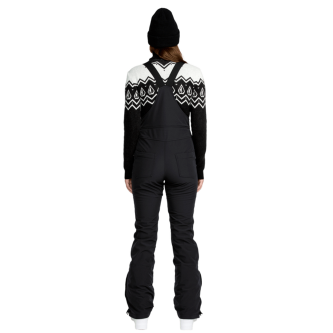 Womens Battle Stretch Lätzchen Schwarz