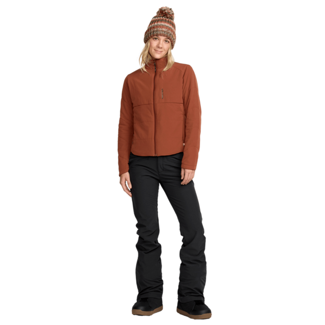 Womens Battle Stretch Hr Snwoboard Pants Schwarz