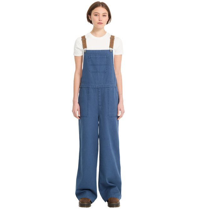 Womens Full Cut Overall Harbor Blue