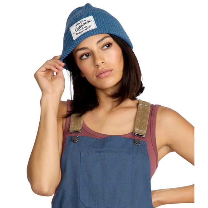 Womens Full Cut Work Beanie Royal Blue