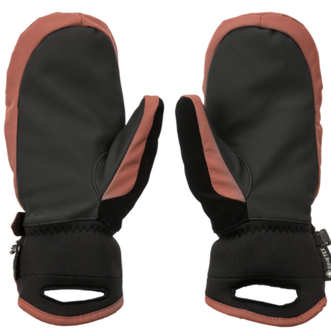 Damen Peep Gore-Tex Handschuhe Henna