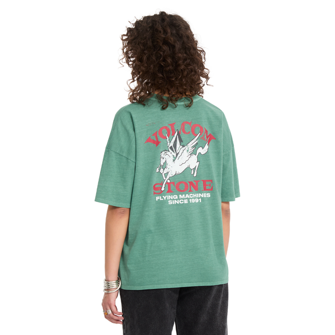 Womens Voltrip T-Shirt Evergreen