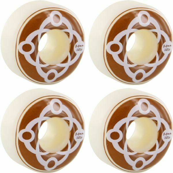 Big Link White/Red Classic 101a 54mm Skateboard Wheels