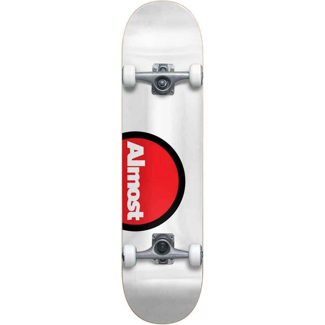 Off Side White 7.625" Complete Skateboard