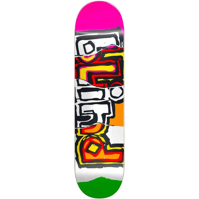 OG Ripped HYB Multi Neon 8.0" Skateboard Deck