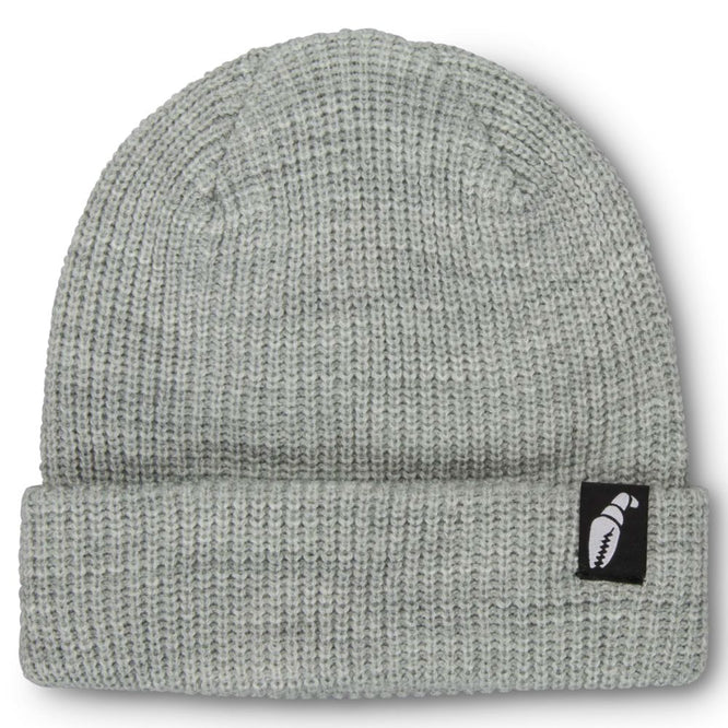 Claw Label Beanie Heather Grey