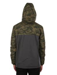 Gridstop Halfzip Camou Olive