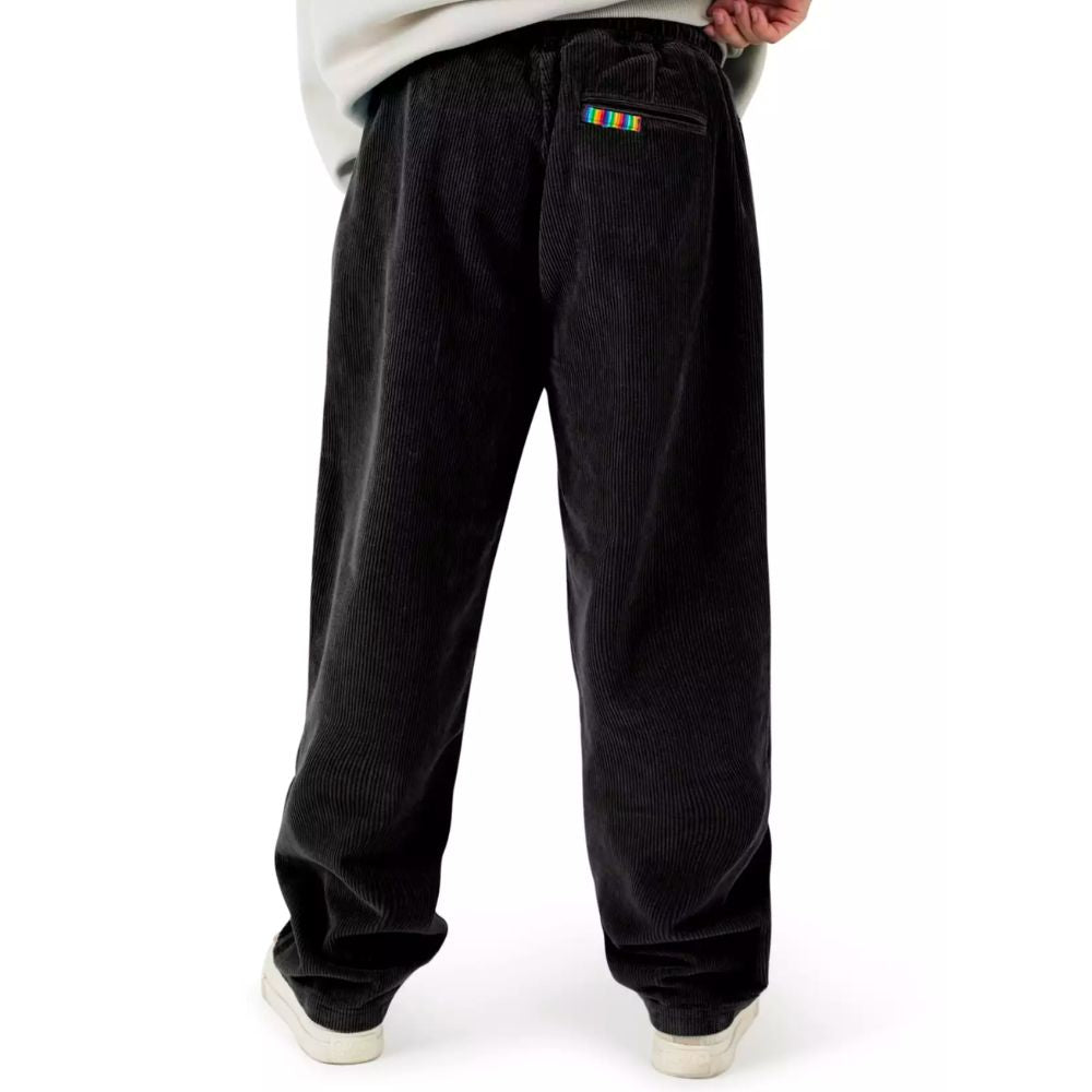 X-tra Beach Baggy Cordhose Schwarz