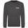 Kids Mini Script Sweater Charcoal Grey