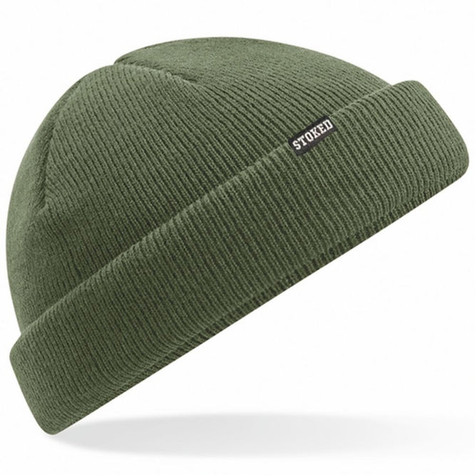 Hipster Beanie Olive Green